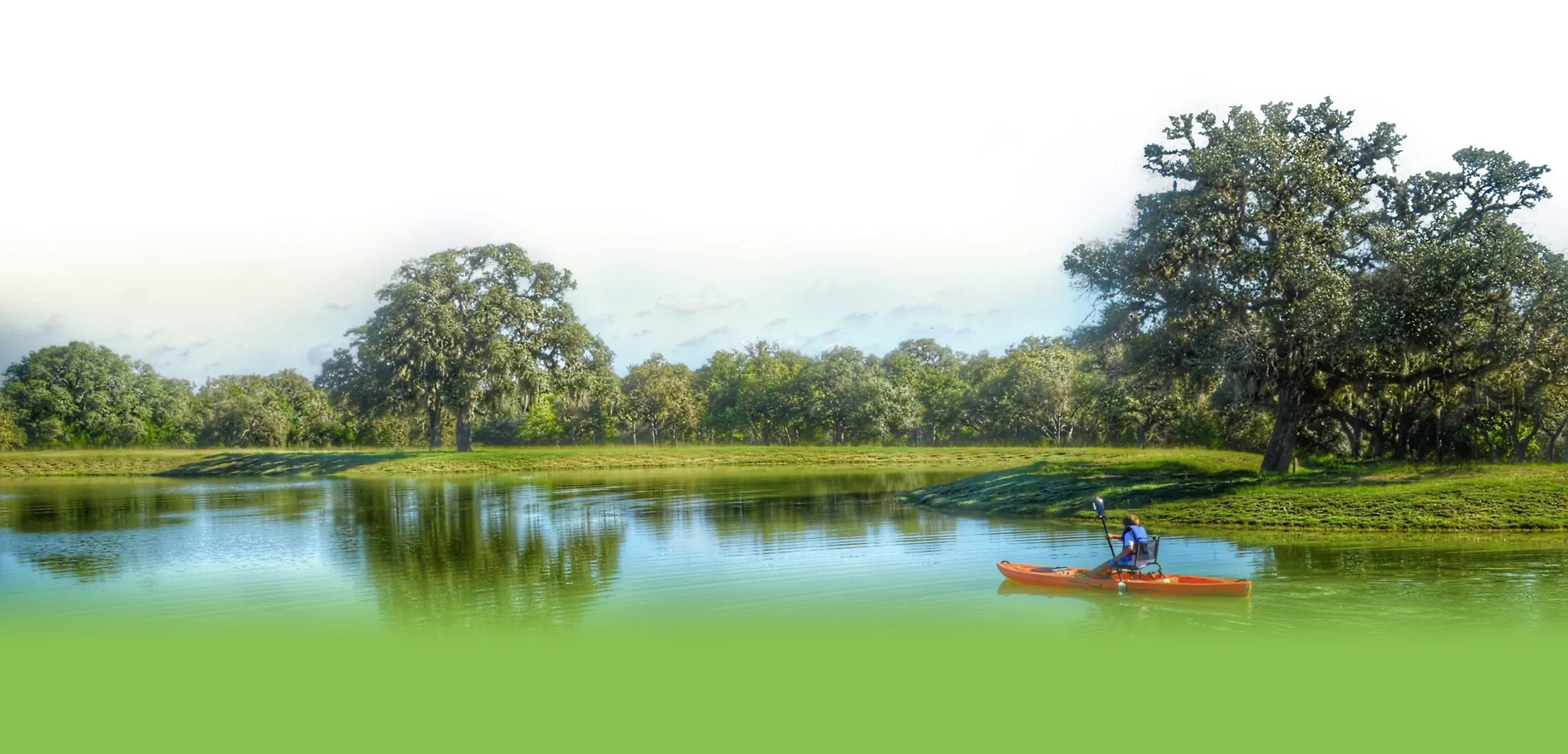 kayaking-pond