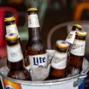 Bucket of Domestic Beer
