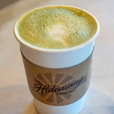 12oz Hot Matcha Latte