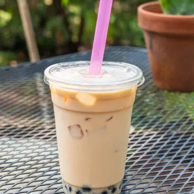 Iced Brown Sugar Boba Latte