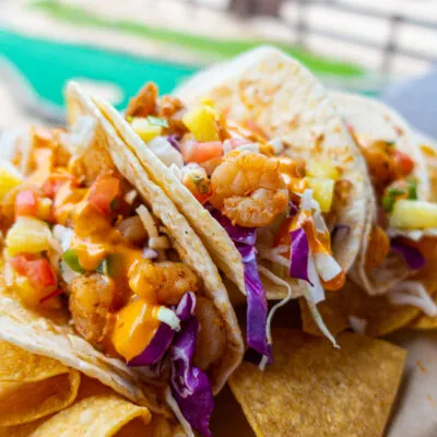 Fish or Shrimp Tacos